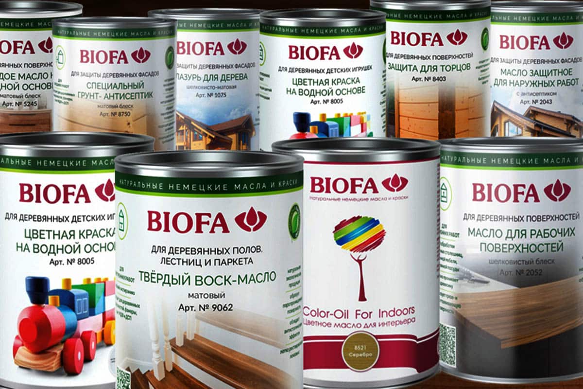 Масла и краски BIOFA
