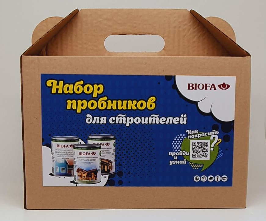 34 01 51 BIOFA Набор пробников для строителей