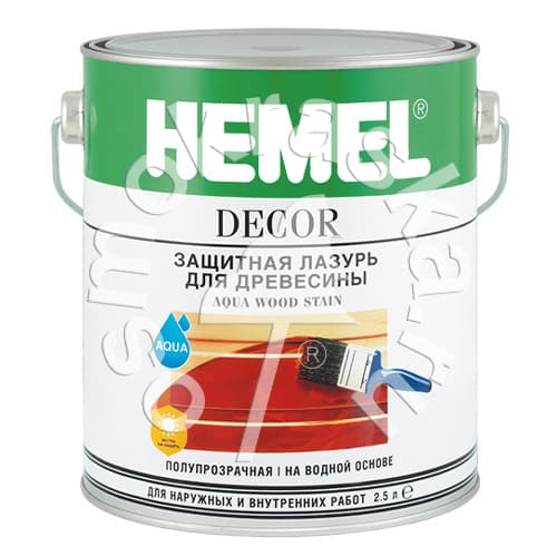 Защитная лазурь для древесины Aqua Wood Stain