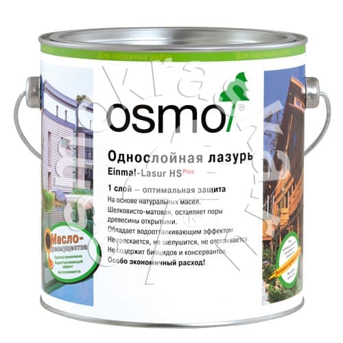 Однослойная лазурь